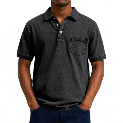 Maxime  | Chemise Polo Vintage Décontractée