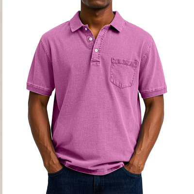 Maxime  | Chemise Polo Vintage Décontractée