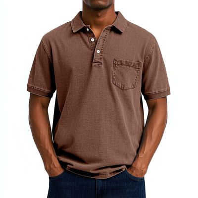 Maxime  | Chemise Polo Vintage Décontractée