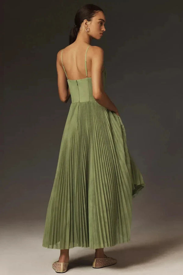 Claire | Robe en tulle plissée