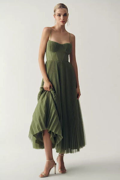 Claire | Robe en tulle plissée