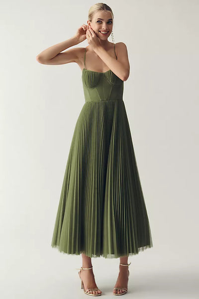 Claire | Robe en tulle plissée