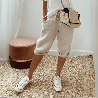 Marthe | Short Confortable Ourlé