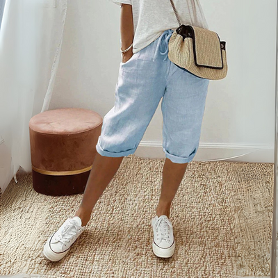 Marthe | Short Confortable Ourlé