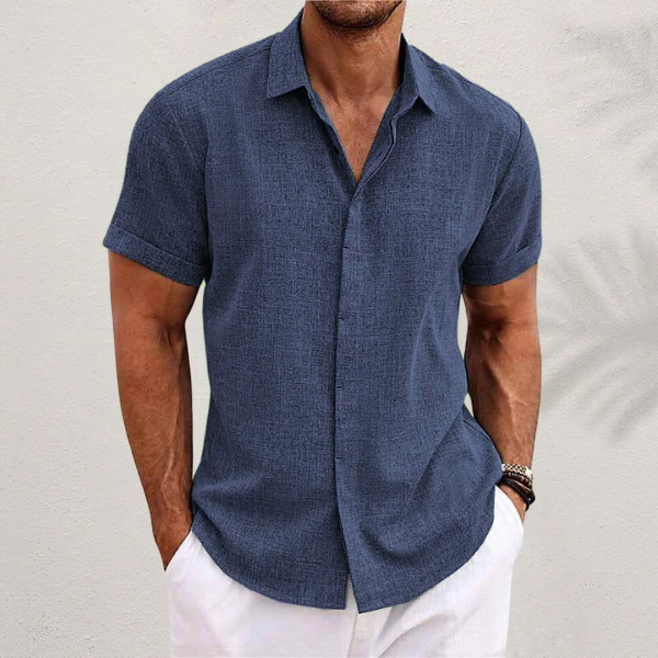 GUNTHER | Chemise en lin classique