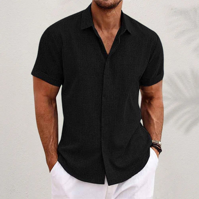 GUNTHER | Chemise en lin classique