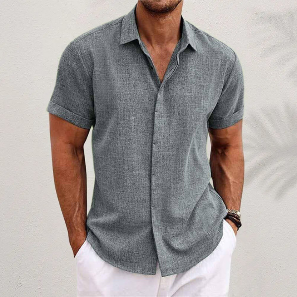 GUNTHER | Chemise en lin classique