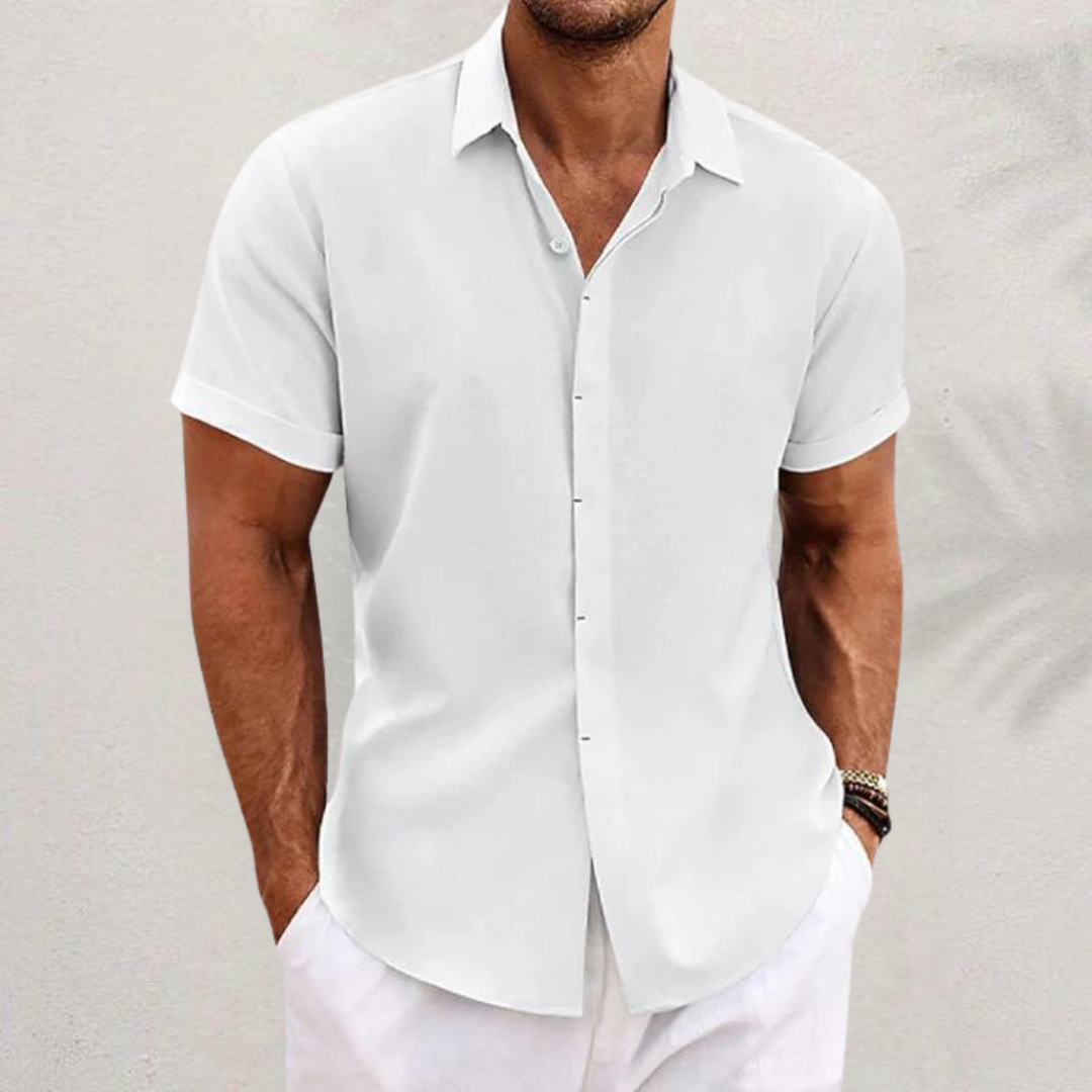 GUNTHER | Chemise en lin classique
